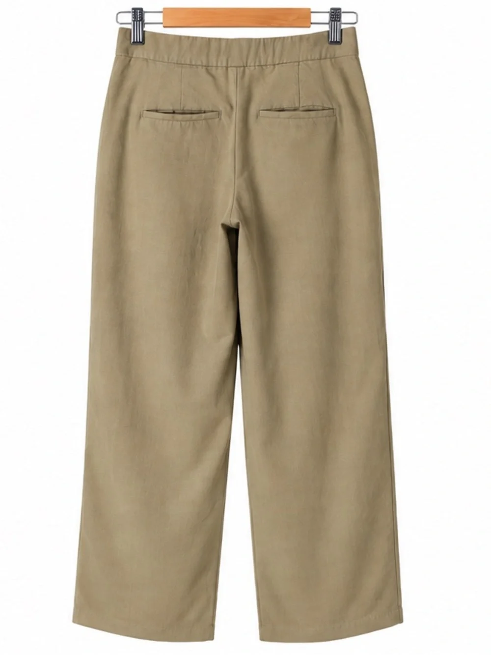 Aritzia The Limitless CruiseLinen Khaki Beige High Rise Wide Leg Pants Size 4